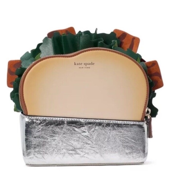 NWT KATE SPADE Glamwich 3d Sandwich Crossbody Bag Novelty Purse Handbag - Picture 3 of 5
